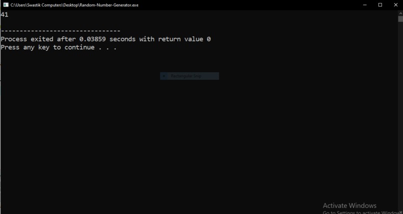 Random-Number-Generator – screenshot 2