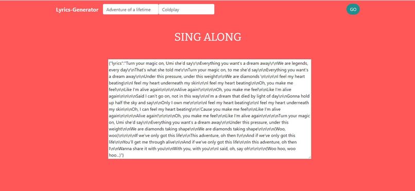Search-lyrics – screenshot 2
