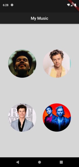 My Personalized Music App – screenshot 2