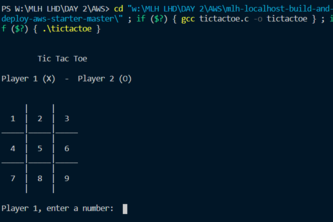 Tic Tac Toe Game In C