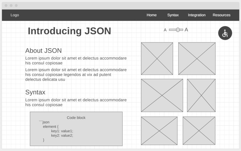 JSON Website 2.0 – screenshot 1