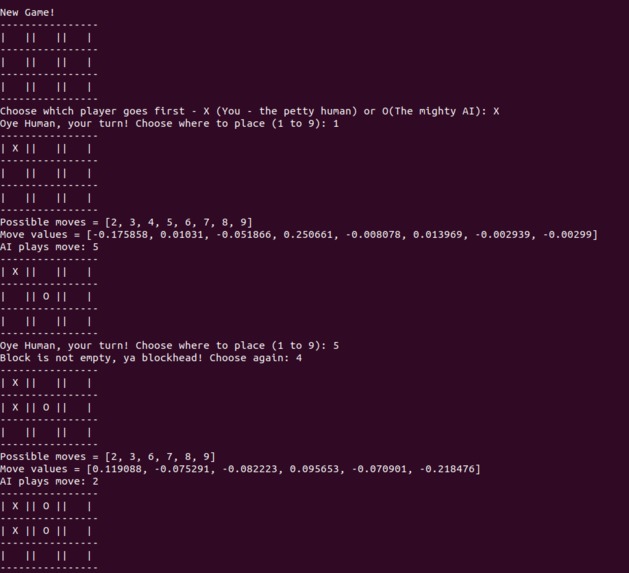 Tic-Tac-Toe-Bot – screenshot 1