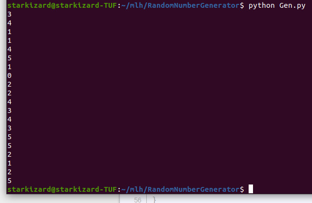Random Number Generator – screenshot 1