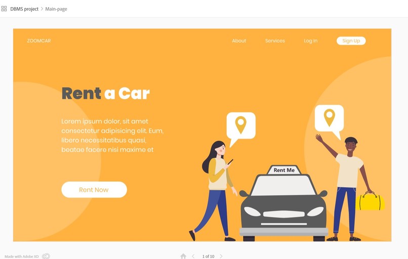 Redesigning Favourite Project – screenshot 1