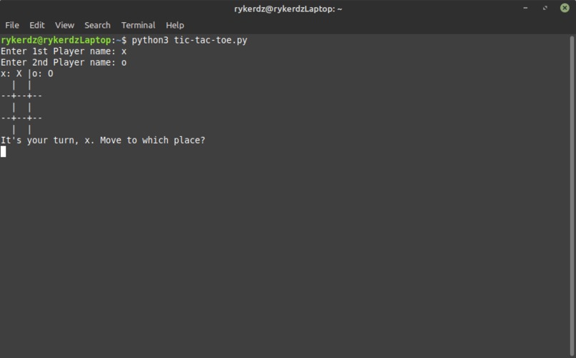 tic-tac-toe – screenshot 2