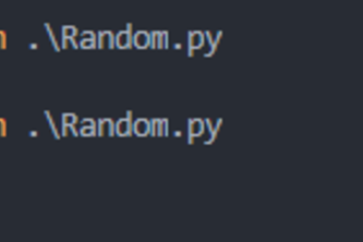 random number generator