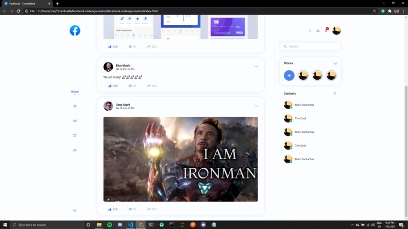Redesign Your Favorite Website – screenshot 1