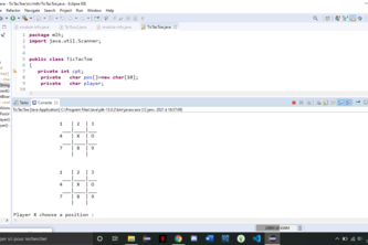  Tic-Tac-Toe game
