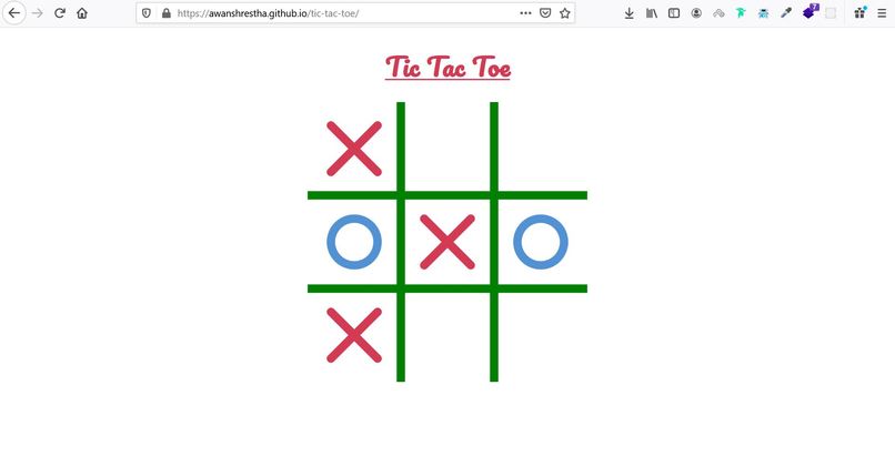 TicTacToe – screenshot 1