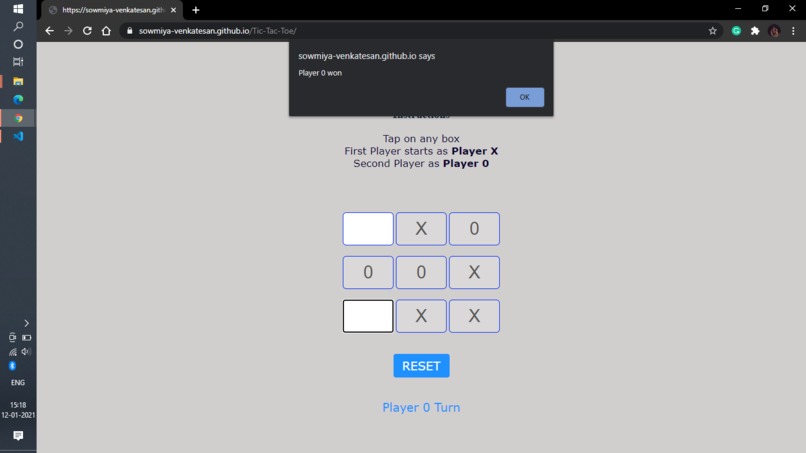 Tic Tac Toe game – screenshot 2