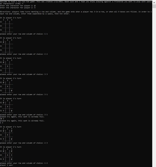 Tic-Tac-Toe – screenshot 1
