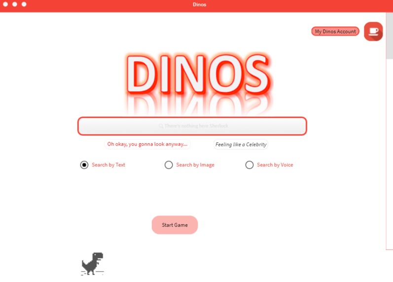 Dinos.co.uk – screenshot 1