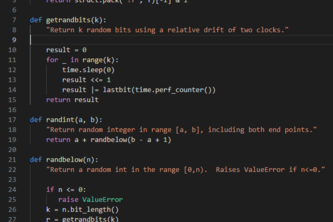 random number generator