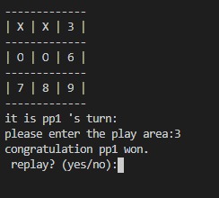 tic tac toe – screenshot 1