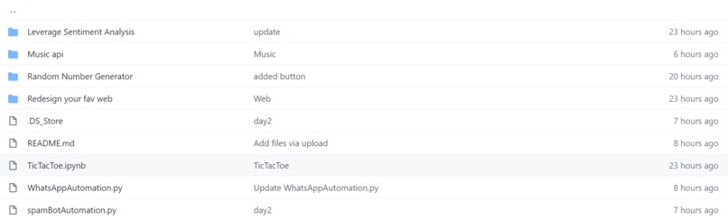 day 2 project – screenshot 1