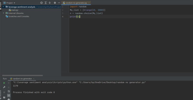 Random Number Generator – screenshot 1