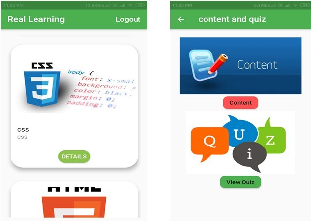 Real Learning – screenshot 2