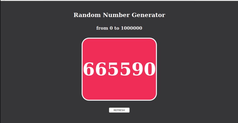 Random number Generator – screenshot 1