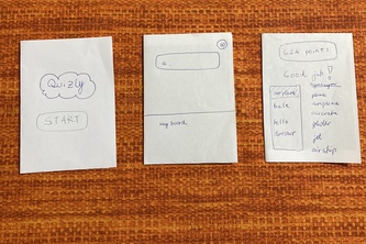 Quizly Wireframe