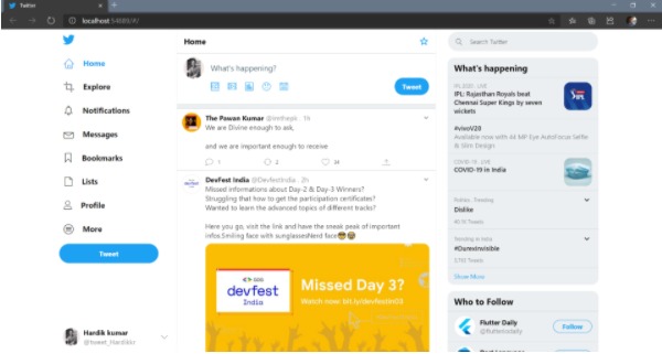 Favourite Sharing platform – screenshot 1