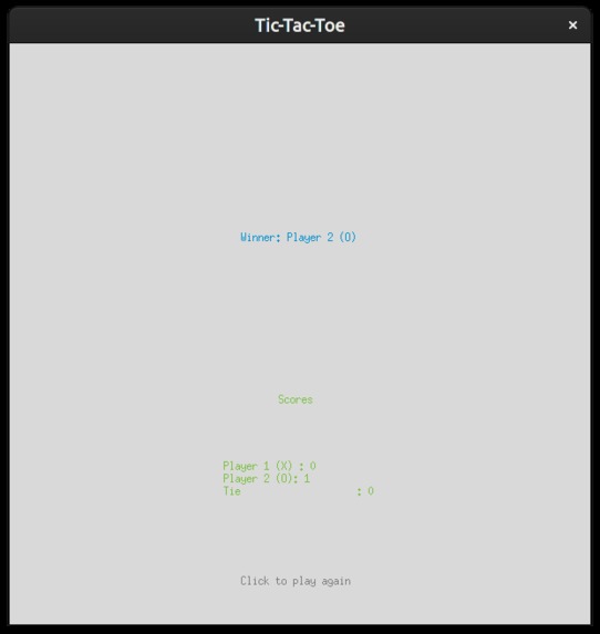 Tic-Tac-Toe Game – screenshot 2
