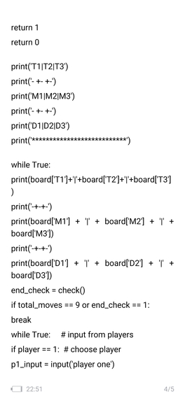 Tic tac toe game  – screenshot 3