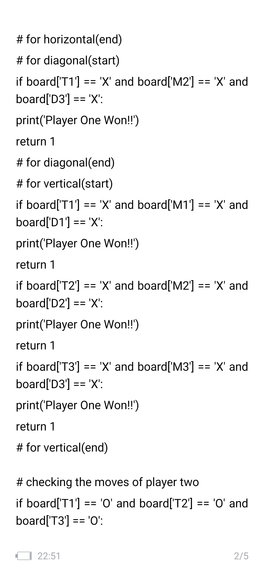 Tic tac toe game  – screenshot 1