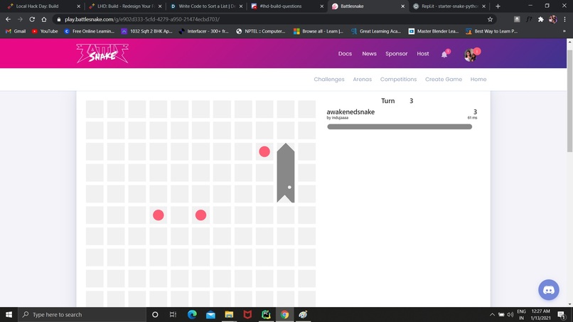 Build a Battlesnake – screenshot 1