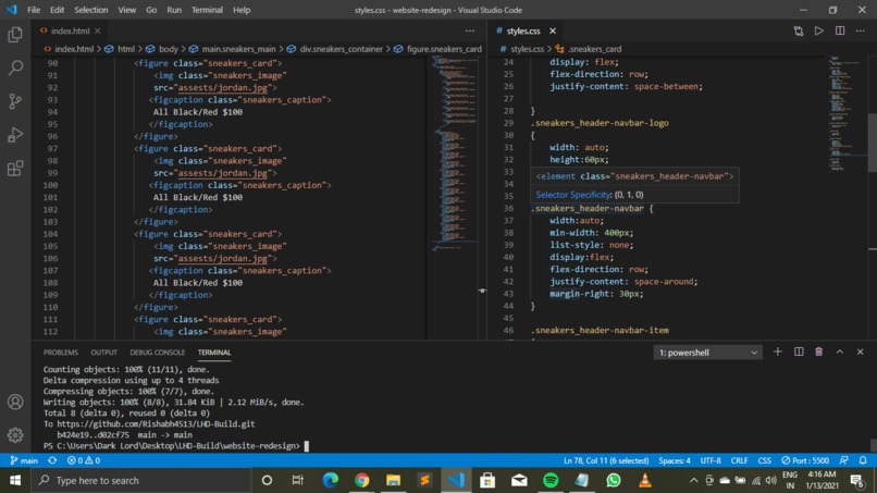 Website Redesigning – screenshot 3