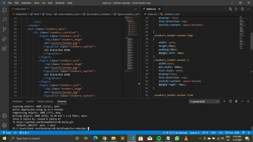 Website Redesigning – screenshot 4
