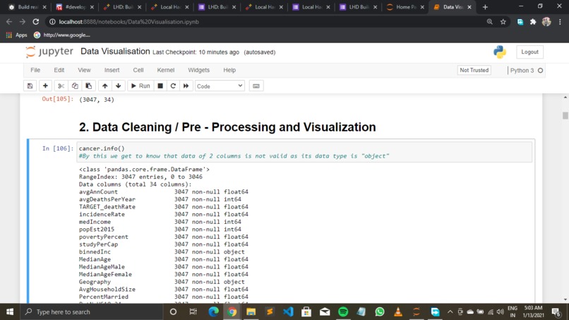 Data Visualization Project – screenshot 2