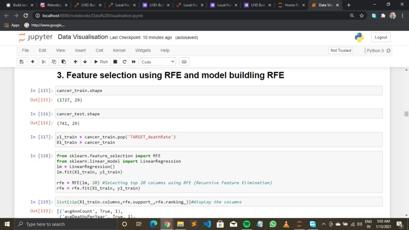 Data Visualization Project – screenshot 4