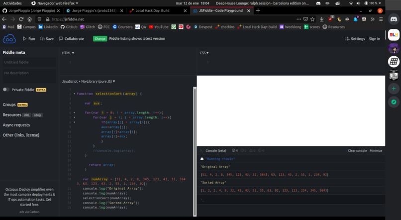 Sort List – screenshot 1