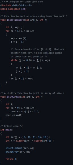 Sort a List – screenshot 1