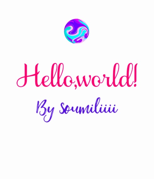 Logo for hello world project – screenshot 1