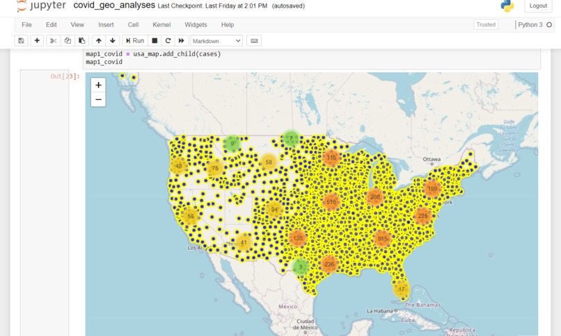 Covid-19-analysis – screenshot 1