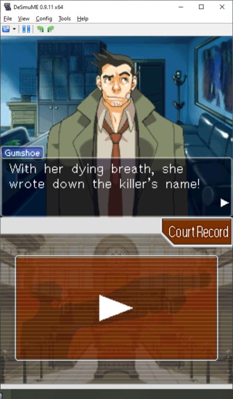 Testing a nintendo DS emulator! – screenshot 1