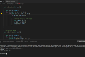 Bubble-sort