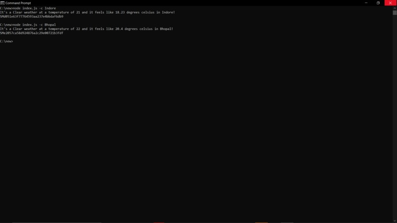 Temperature Messanger – screenshot 1