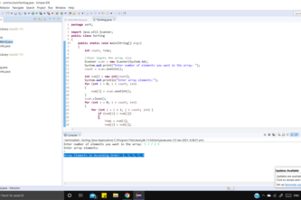 Write Code to Sort a List