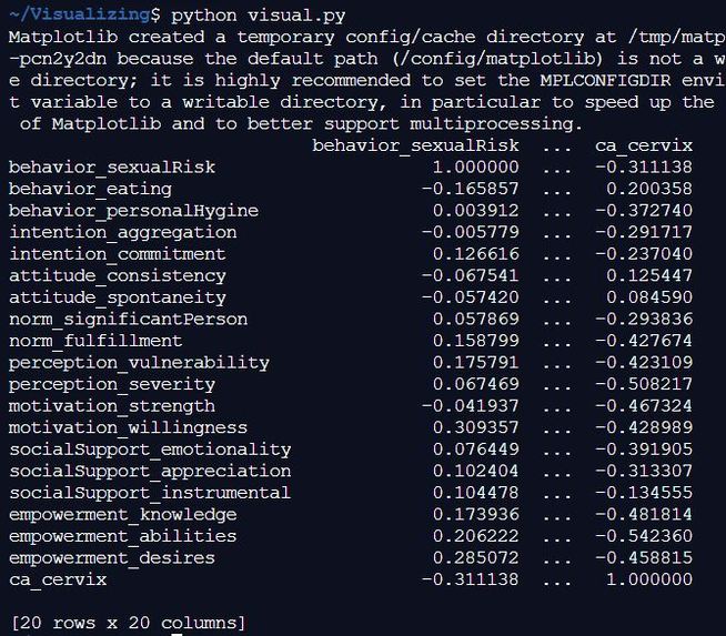 Data Visualization – screenshot 1