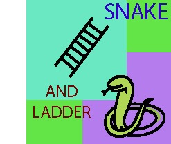 Logo for my Snakes and ladders – screenshot 1