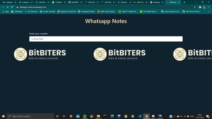 WhatsApp Note Maker – screenshot 2