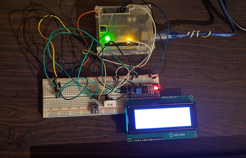 Arduino weather station – screenshot 3