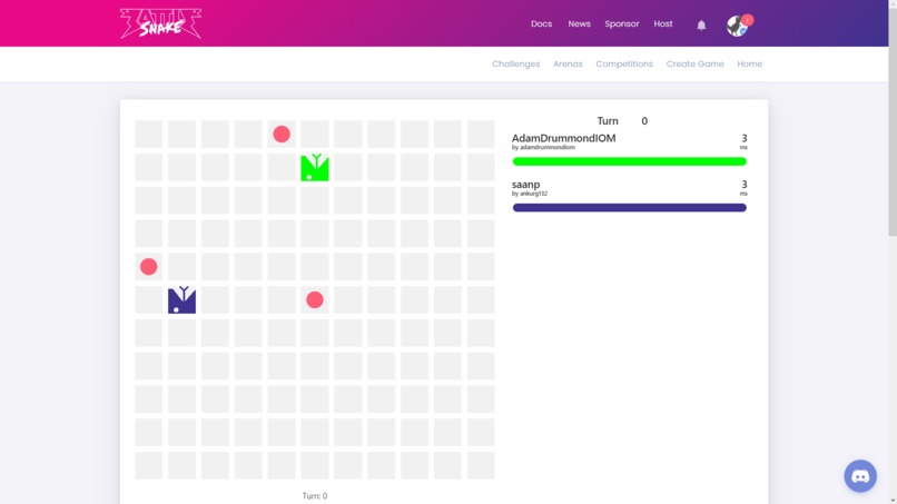 Create a battlesnake – screenshot 1