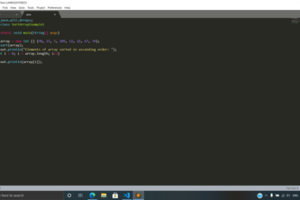 Sorting Array