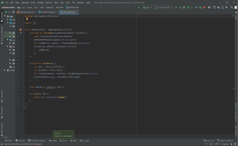 making app – screenshot 2