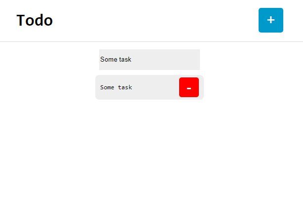Todo List – screenshot 1