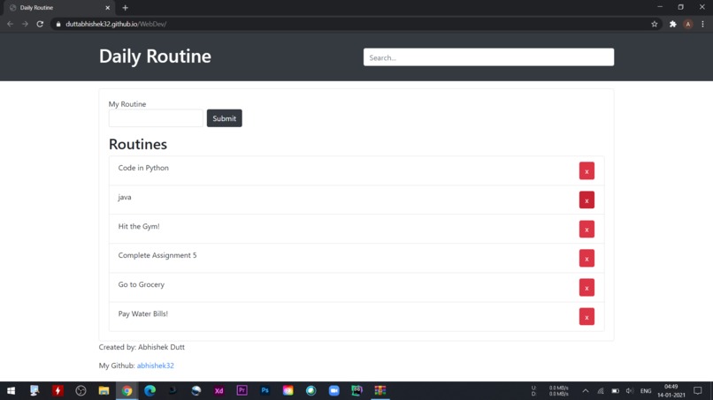 Simple To-Do List  – screenshot 1