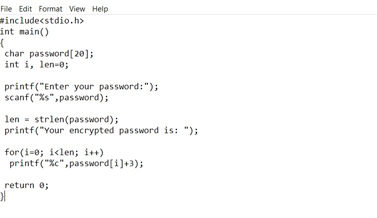 Encrypt a Password – screenshot 1